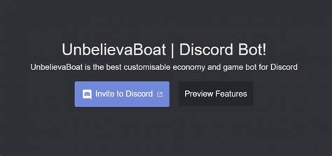 unbelievaboat|how to use unbelievaboat.